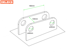 bucket for miniexcavator s380 b650