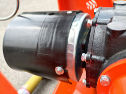 heavy rotavator tiller for tractors working width dfh 220