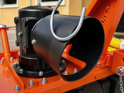 adjustable power harrow for tractors kr 210h