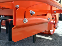 adjustable power harrow for tractors kr 210h