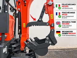 mini excavator z110