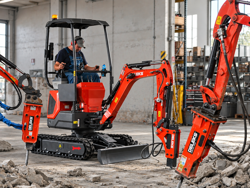 mini excavator z110