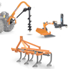 post hole diggers with augers rippers grubbers cultivators and potato diggers for tractors